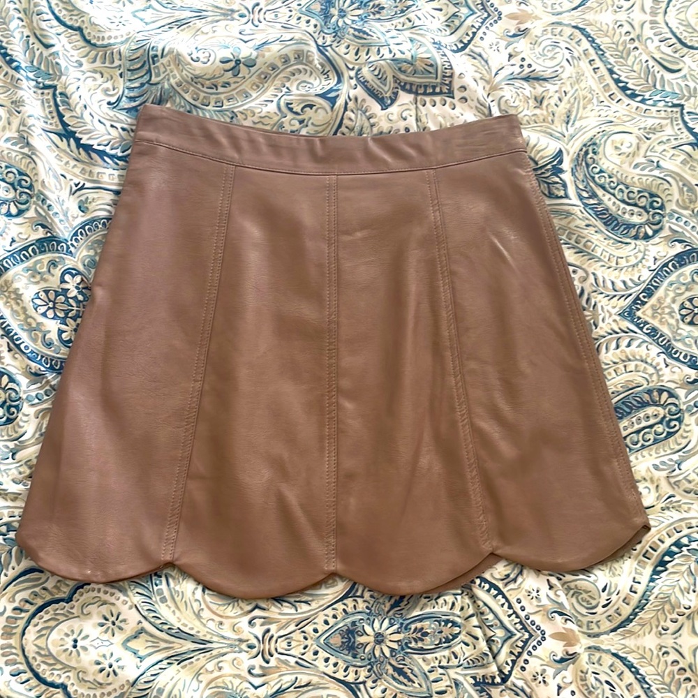 Leather Skirt